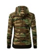 Hanorac pentru damă Camo Zipper