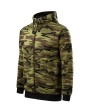 Hanorac pentru bărbaţi Camo Zipper