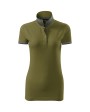 Tricou polo pentru damă Collar Up